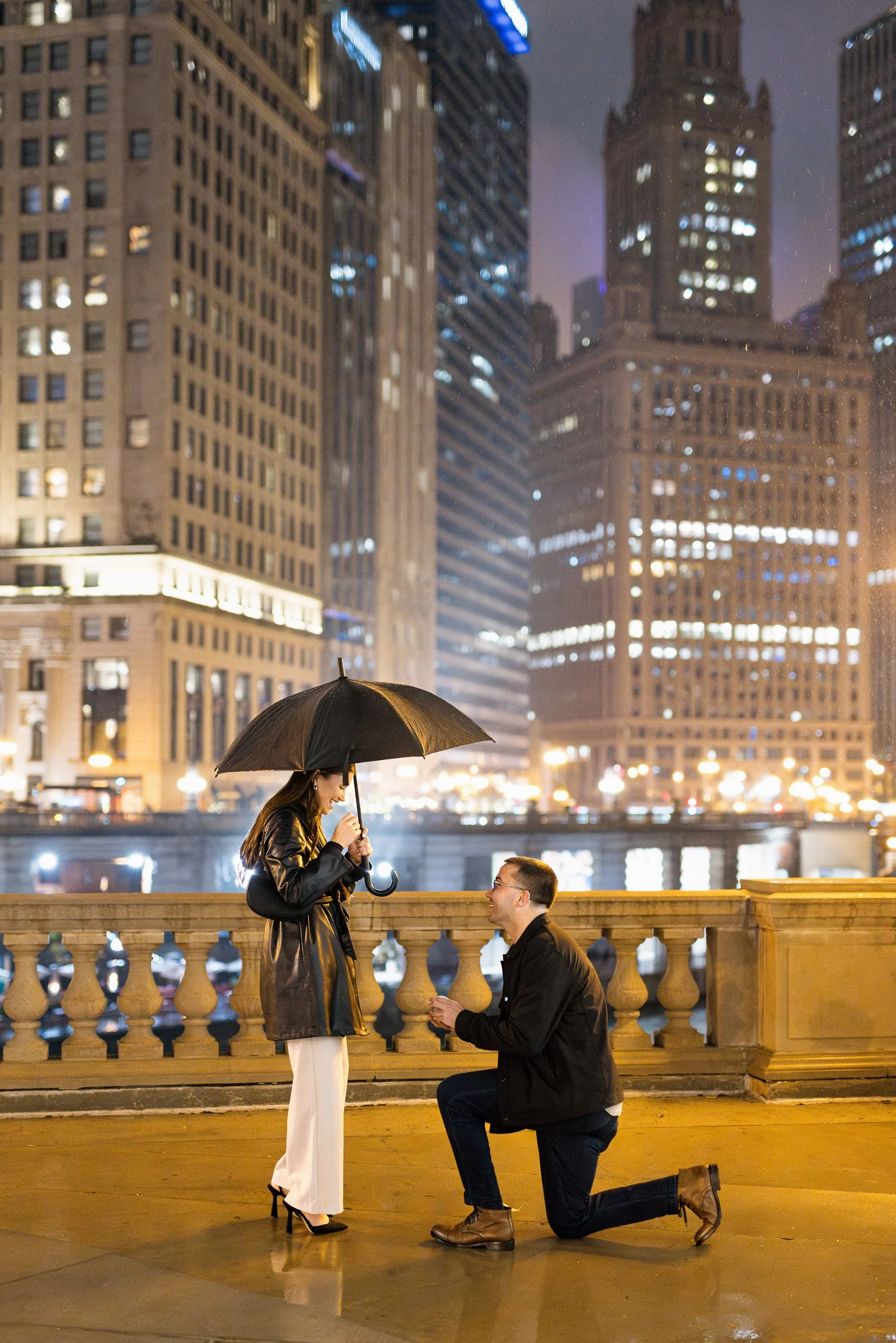 Patrick + Tess | Wrigley Building —Alex Maldonado Photography | Chicago